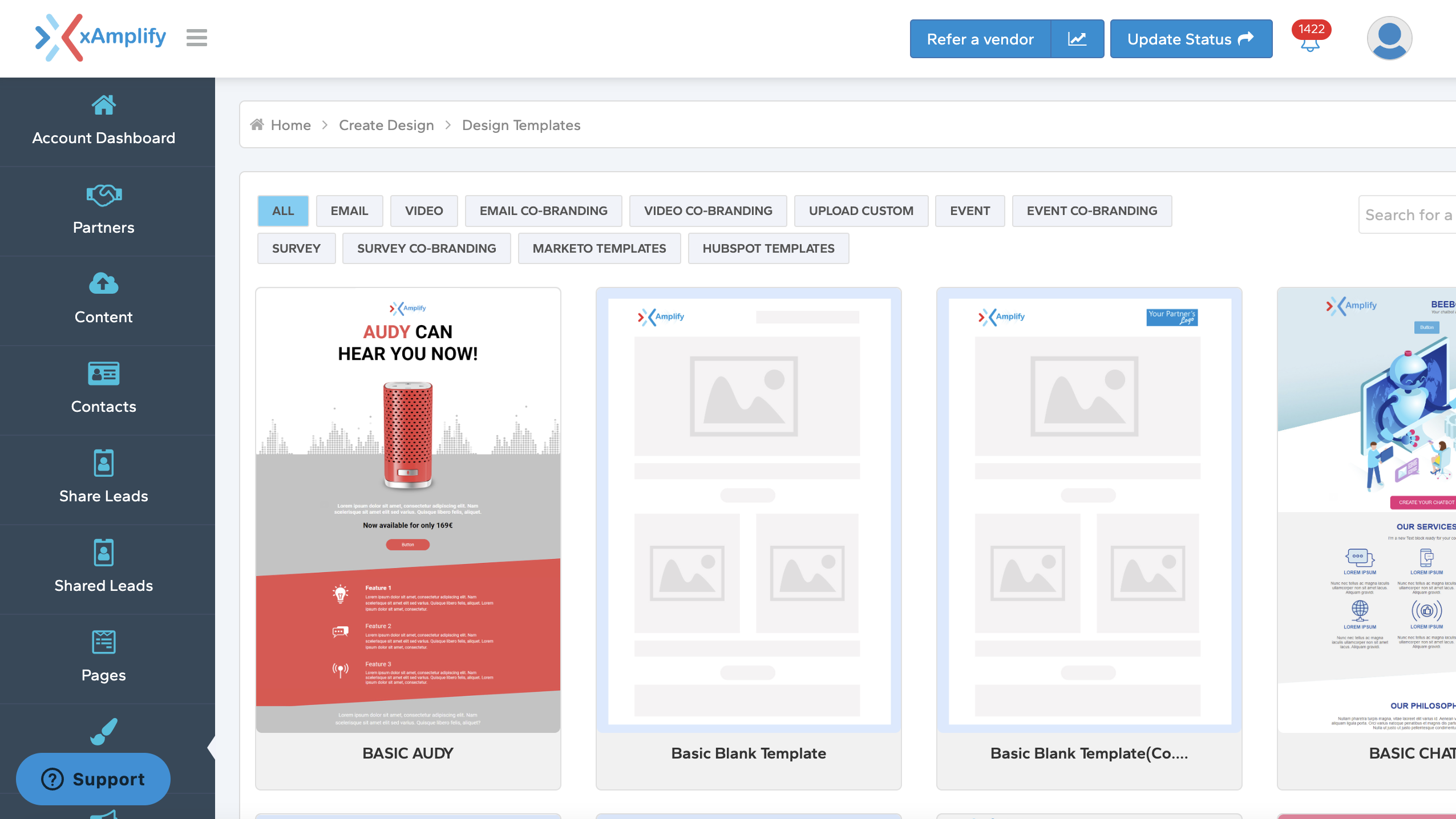 Co-Brand Email and Landing Page Templates